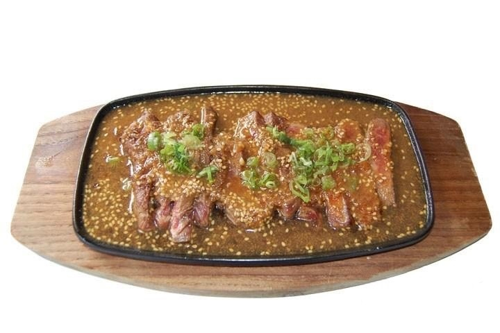 Beef Rib Steak with Ginger Sauce - Fujiyama