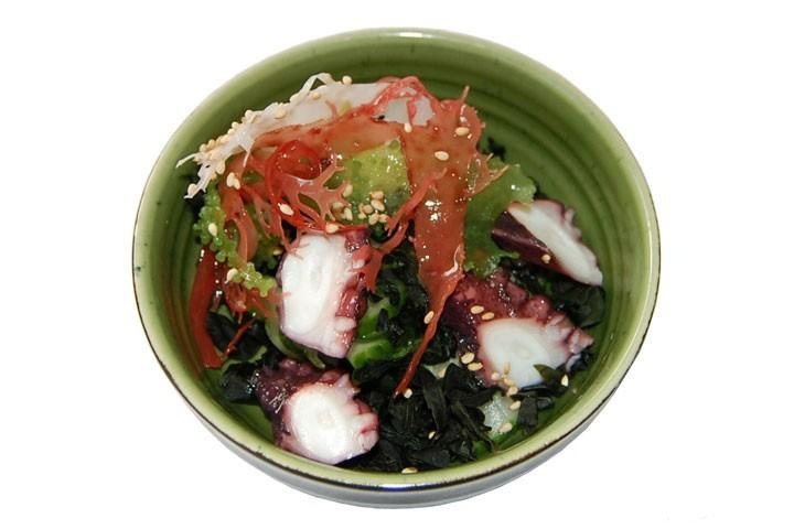 Seaweed, Cucumber and Octopus Salad - Fujiyama