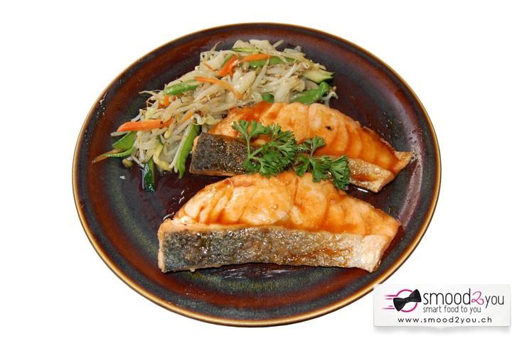 Teppan-Yaki Saumon - Fujiyama