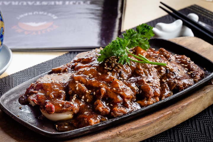Entrecôte de bœuf à la sauce yakiniku - Fujiyama