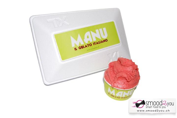 Sorbet fragola (fraise) - Manu Gelato (Carouge)