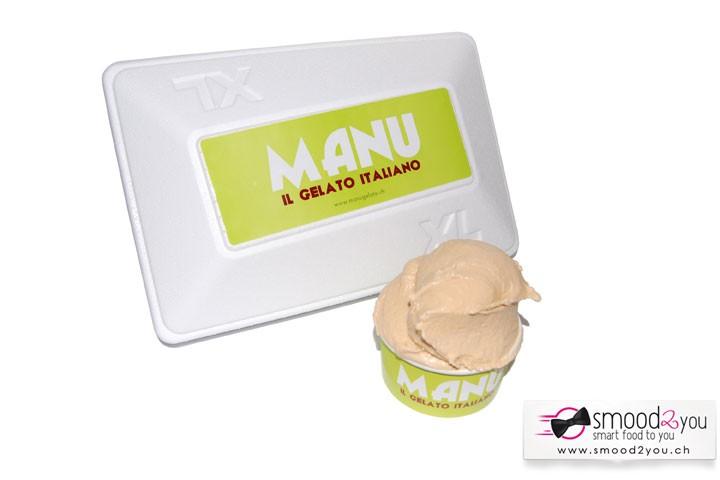 Glace au caramel - Manu Gelato (Carouge)