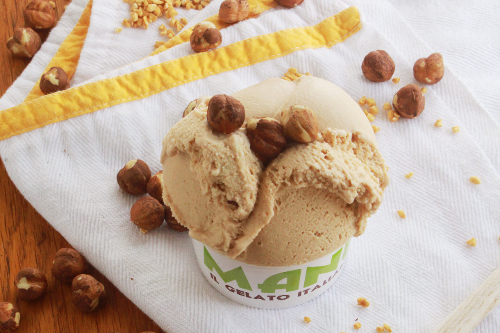 Hazelnut Ice Cream - Manu Gelato