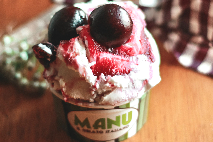 Glace Amarena (cerise griotte) - Manu Gelato
