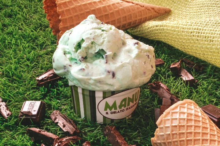 After Eight Ice Cream - Manu Gelato