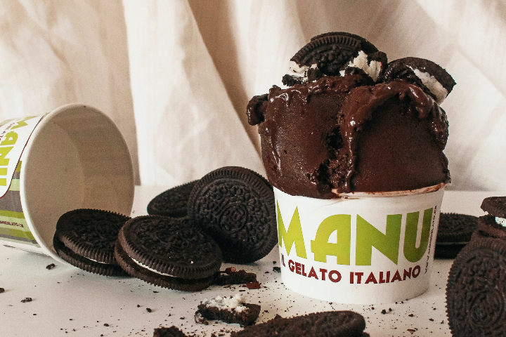 Oreo Ice Crean - Manu Gelato