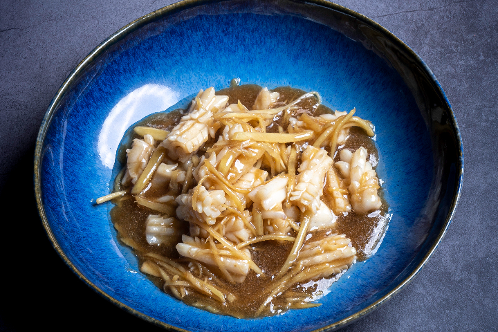 104. Calamari with Ginger - La Baguette d'Or