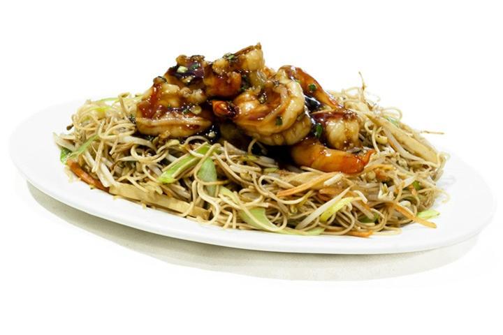 401. Sautéed Noodles with Shrimps - La Baguette d'Or