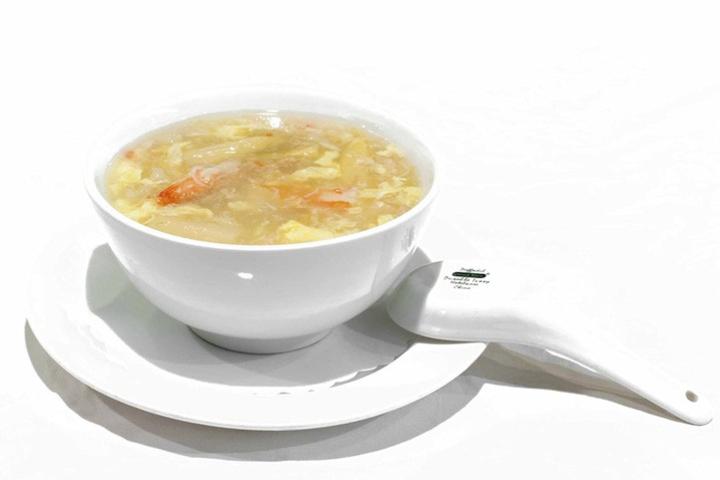 2. Crab and asparagus soup - La Baguette d'Or