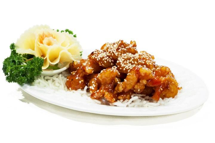 B13. Crispy Shrimps with Spicy Sesame - La Baguette d'Or