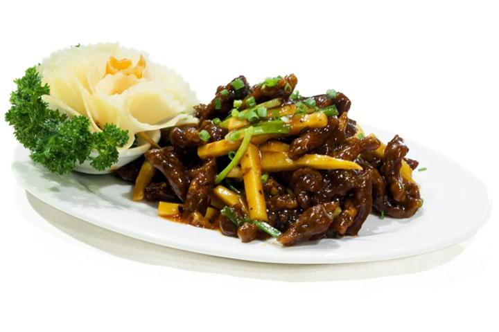 B10. Crispy beef, spicy - La Baguette d'Or