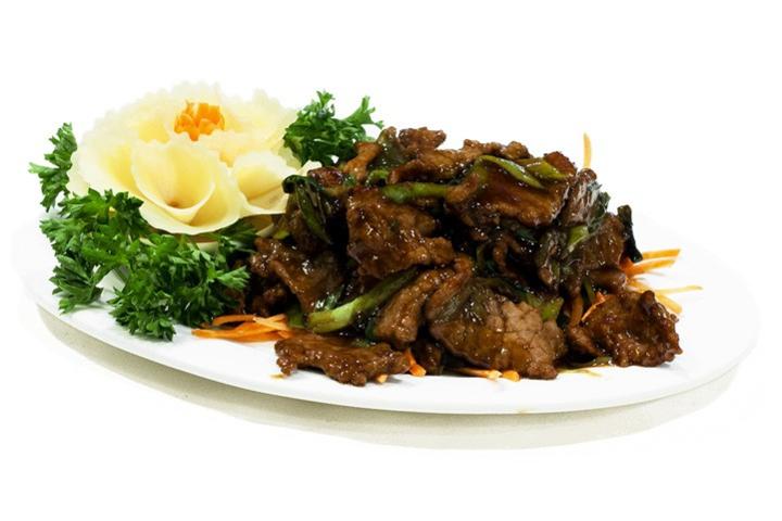 310. Sauteed beef with three sauces - La Baguette d'Or