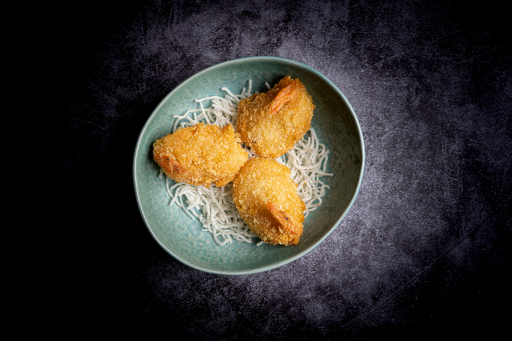 112. Shrimp Fritters - La Baguette d'Or