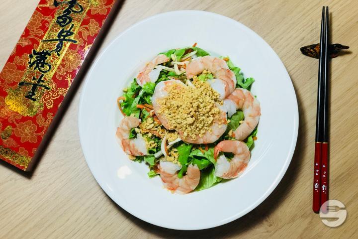 16. Salade de Crevettes - La Baguette d'Or