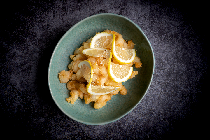 117. Crispy Shrimps with Lemon Sauce - La Baguette d'Or