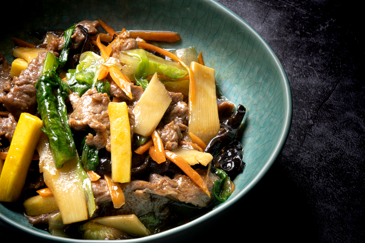 313. Beef Chop Suey - La Baguette d'Or