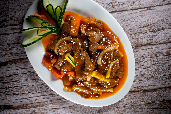 311. Sichuan Beef - La Baguette d'Or