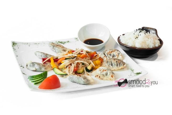 Spinach-shiitake gyozas - Ketori - Sushi Kasher