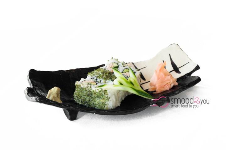 Spicy shredded tuna and salad California rolls - Ketori - Sushi Kasher