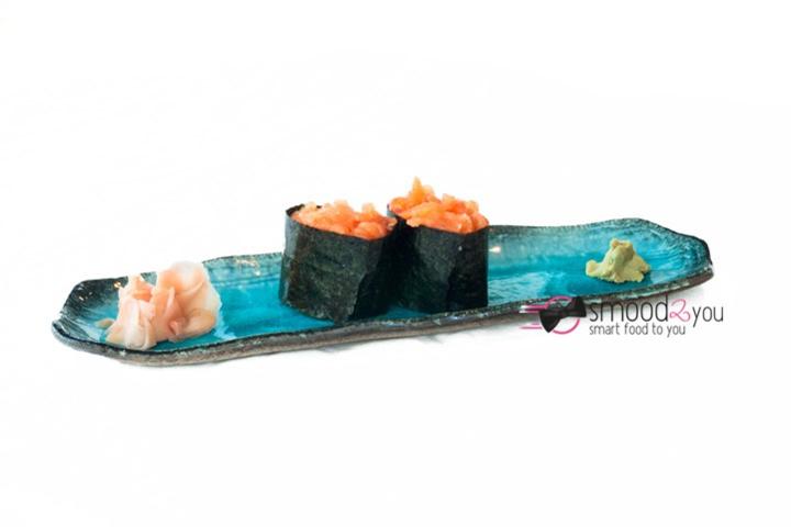 Salmon Gunkan - Ketori - Sushi Kasher