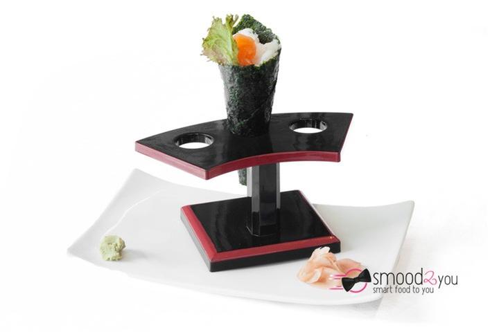 Spicy salmon tartar Temaki - Ketori - Sushi Kasher