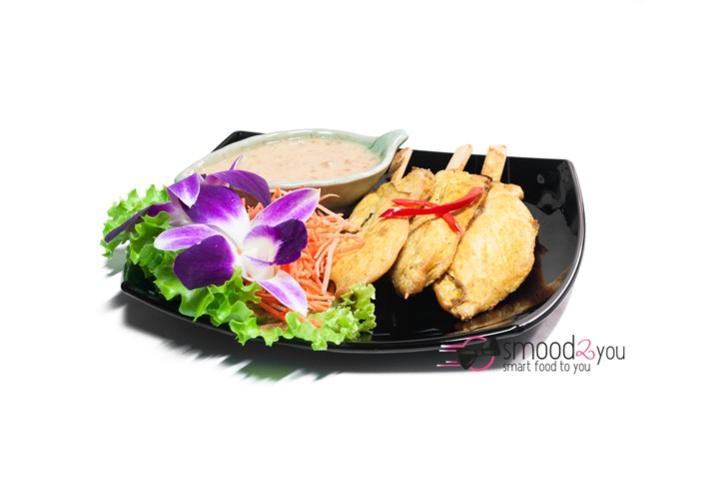 Satay chicken sticks - Green Mango