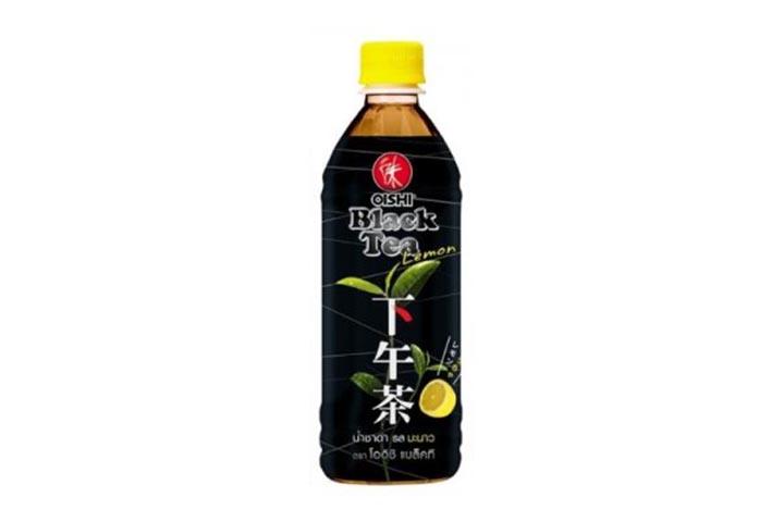 Oishi - Black tea with lemon - Green Mango