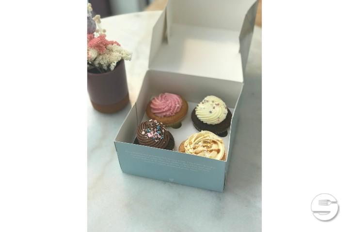 Boîte de 4 Cupcakes - Cuppin's Cupcakes