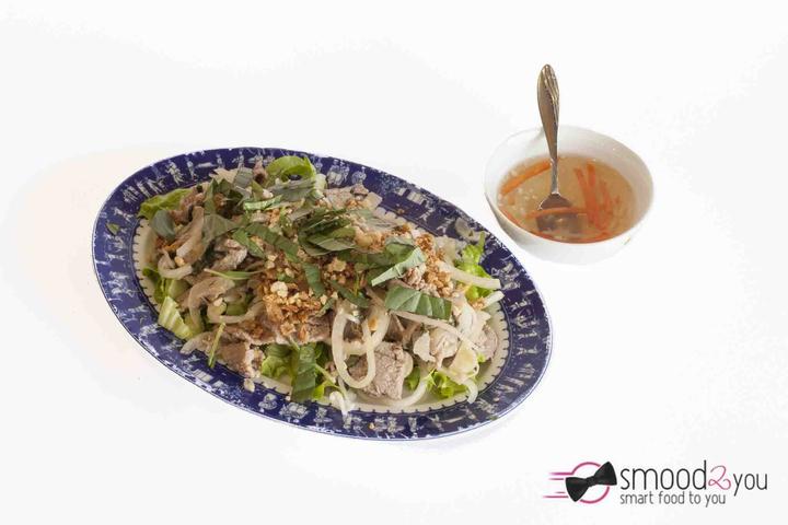 Salade de boeuf au citron vert - Delta du Mekong