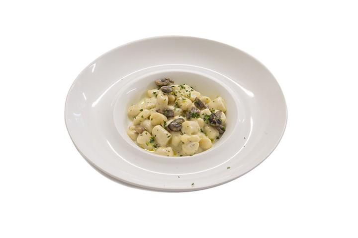 Gnocchi di patate sauce champignon - Restaurant Gnutti