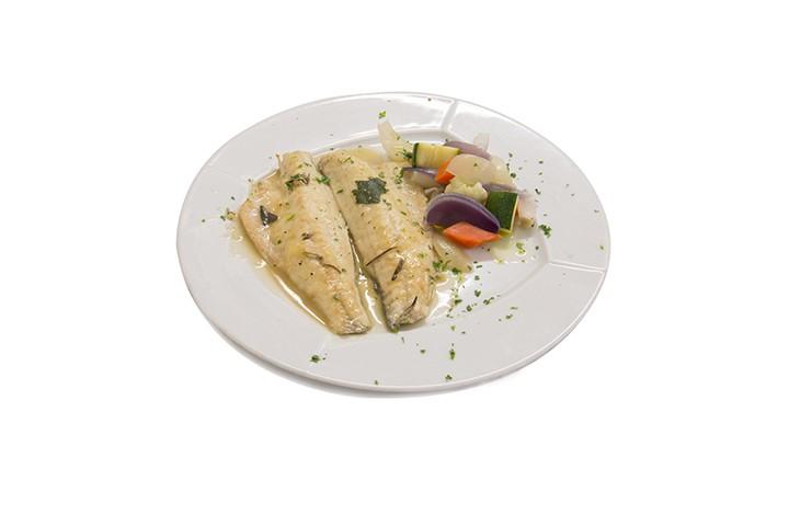 Filet de loup de mer au proseco - Restaurant Gnutti