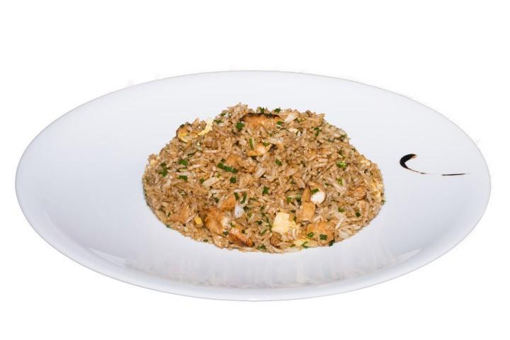 Arroz chaufa de pollo - Rosa Morena
