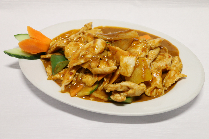B05. Chicken with Satay Sauce - Jia Wei