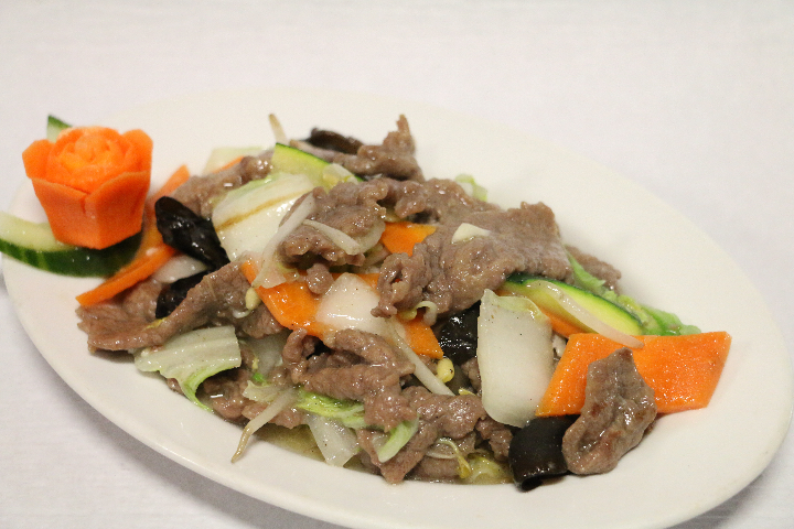 B18. Beef with Mixed Vegetables - Jia Wei