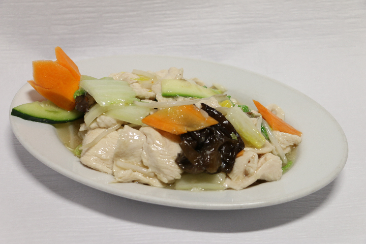 B07. Sauteed Chicken with Mixed Vegetables - Jia Wei