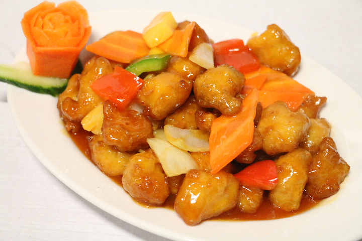 B08. Chicken with Sweet and Sour Sauce - Jia Wei