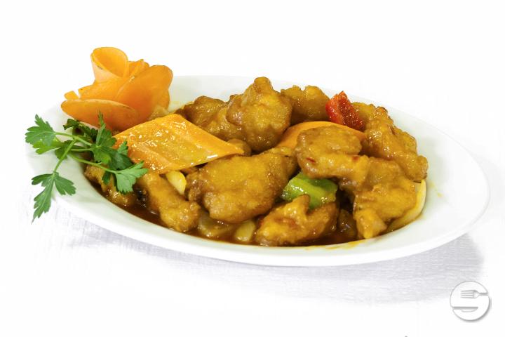 B08. Chicken with sweet and sour sauce - Jia Wei