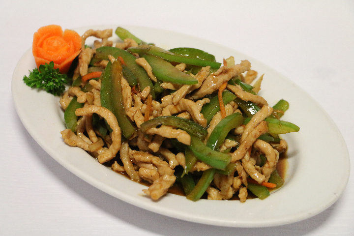 C07. Sauteed Porc Slices with Pepper - Jia Wei