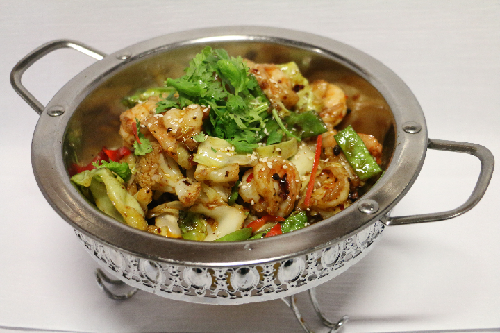 C17. Shrimp Stir-Fried - Jia Wei