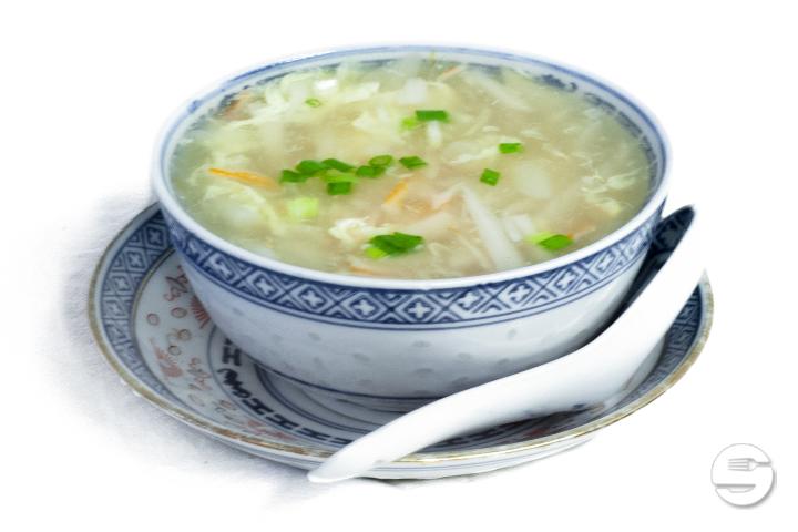 Crab and aspargus soup - Panda Express