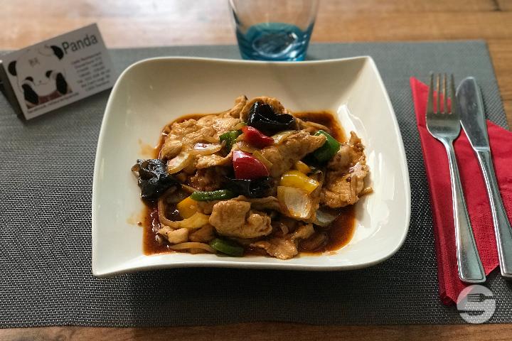 Fried chicken in spicy sauce - Panda Express