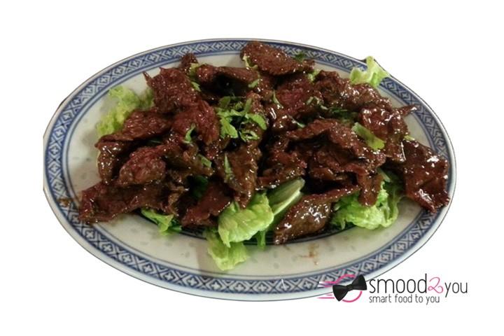 Beef sauteed with garlic - Panda Express