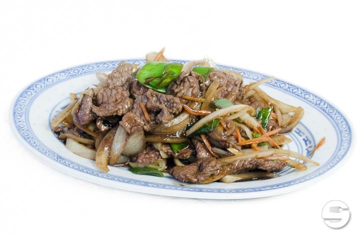 Fried beef with onions - Panda Express