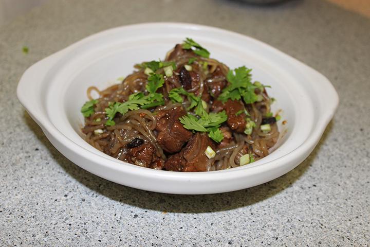 Pork chop with vermicelli - Panda Express