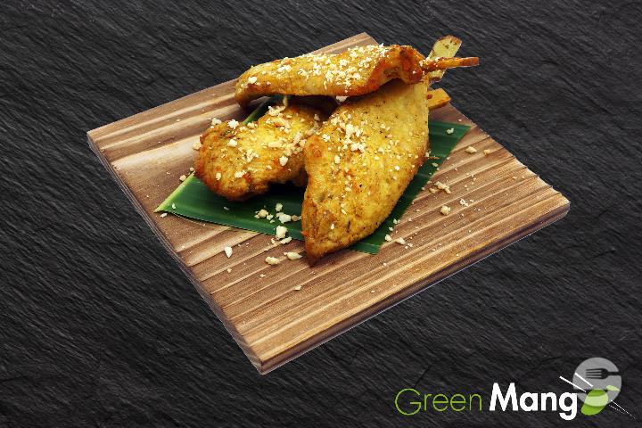 Brochettes de poulet Satay - Green Mango