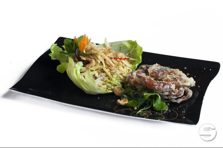 Salade de mangue verte et crabe - Patara