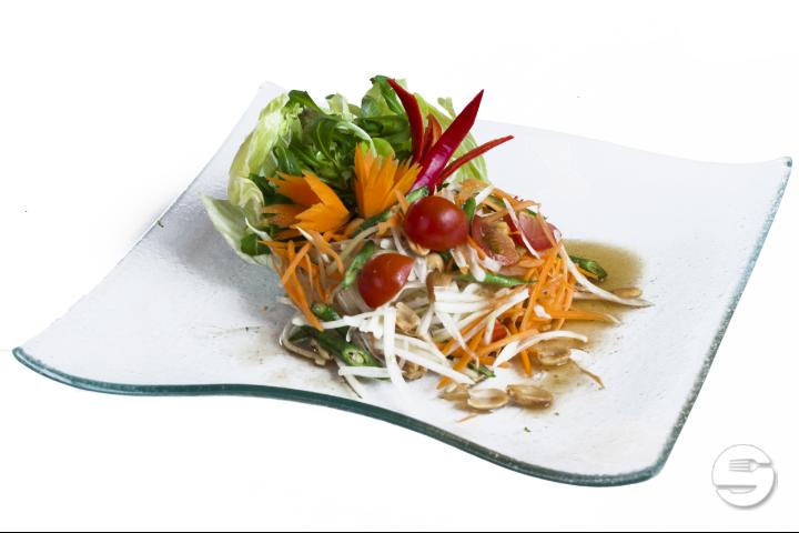 Spicy Salad with Green Papaya - Patara