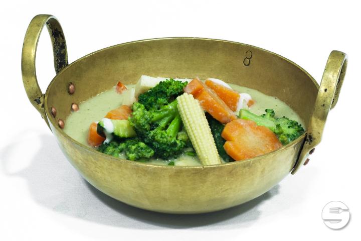 Vegetables with Green Curry - Patara