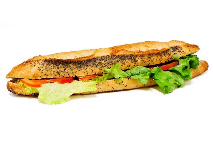 Sandwich Thon Crudités - Très Alp'ain