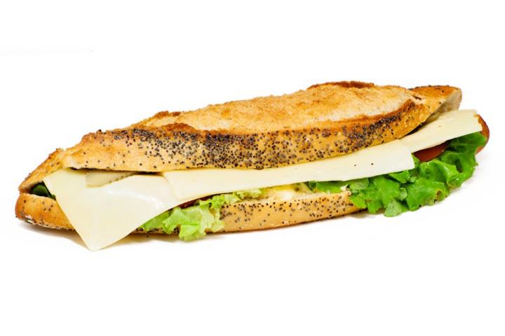 Sandwich Emmental Crudités - Très Alp'ain